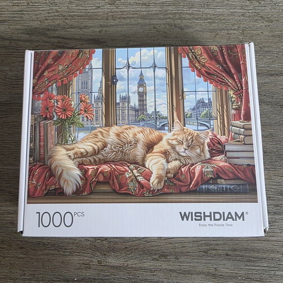 "Cats Relaxing in Europe" Puzzle Set - Picture 3 of 7